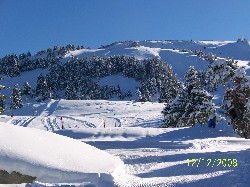 Bas des pistes de chabanon .
